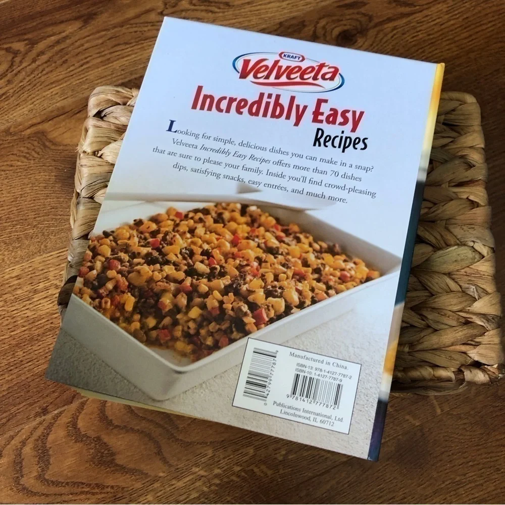 Kraft Velveeta Incredibly Easy Recipes cookbook